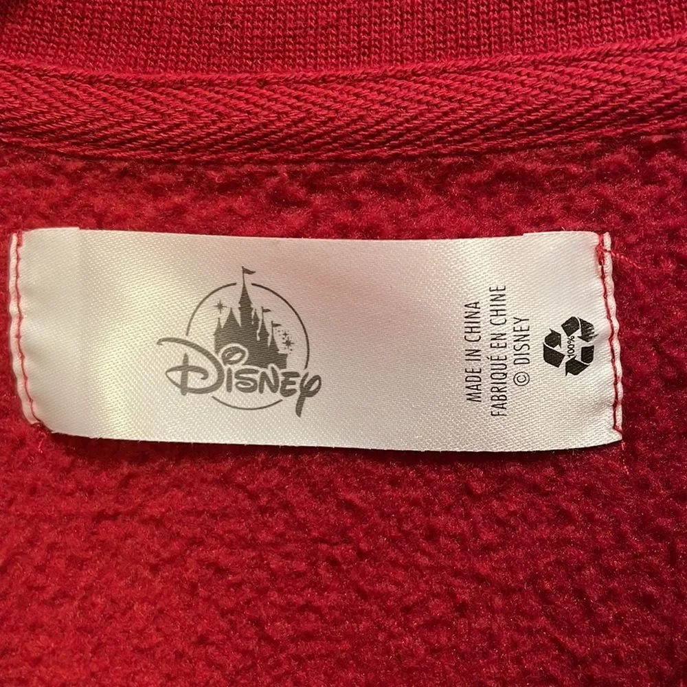 NWOT Disney woman’s red Mickey Mouse sweatshirt - Picture 6 of 11